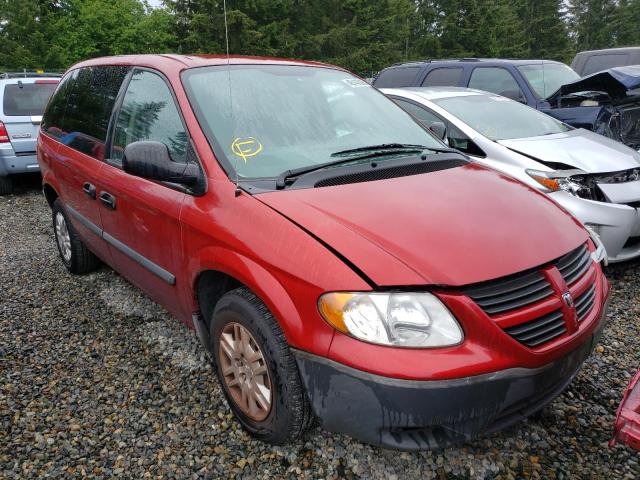 DODGE CARAVAN SE 2006 with VIN 1D4GP25R96B737033 - Photo from auction