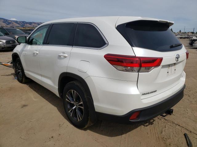 Photo 3 from auction – 2018 TOYOTA HIGHLANDER with VIN 5TDBZRFH0JS820495