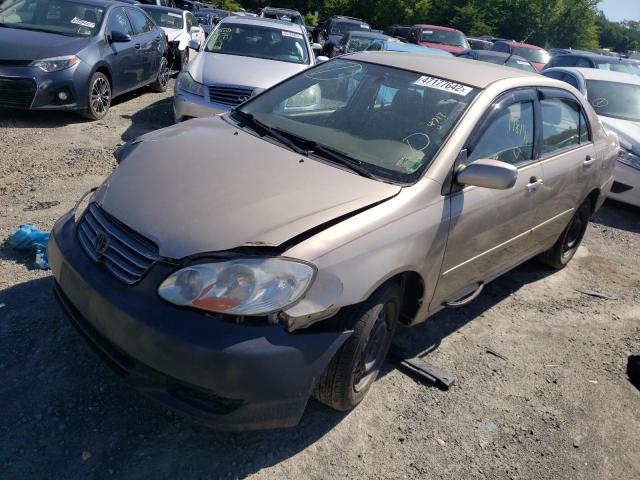 Photo 2 from auction – 2004 TOYOTA COROLLA CE with VIN 2T1BR32E04C290549