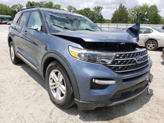 FORD EXPLORER X 2020 with VIN 1FMSK7DH2LGA49266 - Photo from auction
