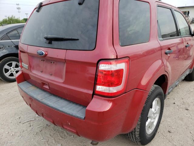 Photo 9 from auction – 2010 FORD ESCAPE XLT with VIN 1FMCU0D75AKC71520