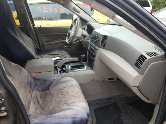 Photo 5 from auction – 2005 JEEP GRAND CHER with VIN 1J4GS48K65C681786