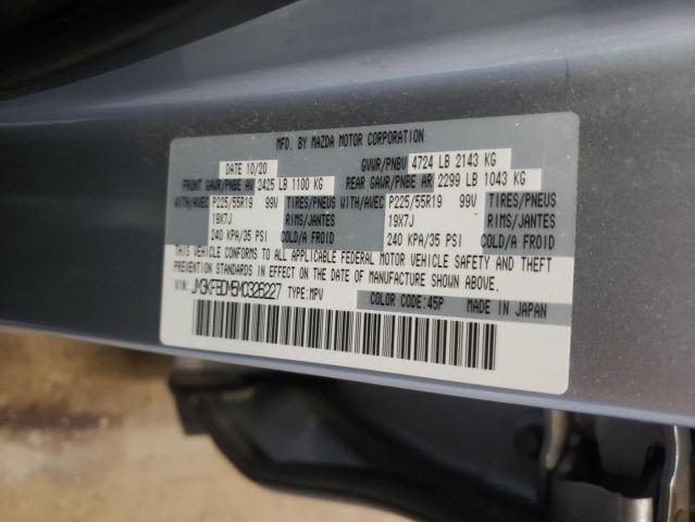 Photo 10 from auction – 2021 MAZDA CX-5 GRAND with VIN JM3KFBDM5M0326227
