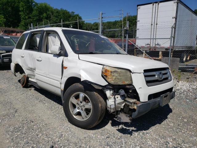 HONDA PILOT EX 2006 with VIN 2HKYF18596H538179 - Photo from auction