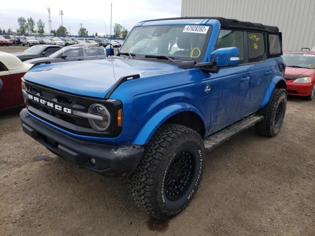 Photo 2 from auction – 2021 FORD BRONCO BAS with VIN 1FMDE5BH8MLA81848