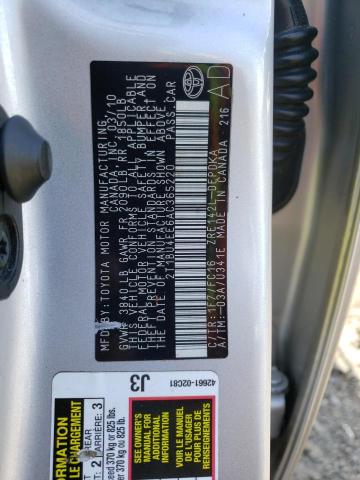Zdjęcie 10 z aukcji – 2010 TOYOTA COROLLA BA z VIN 2T1BU4EE6AC365220