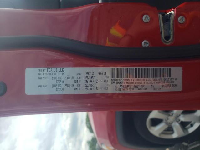 Photo 10 from auction – 2020 JEEP COMPASS LA with VIN 3C4NJDBB1LT148237