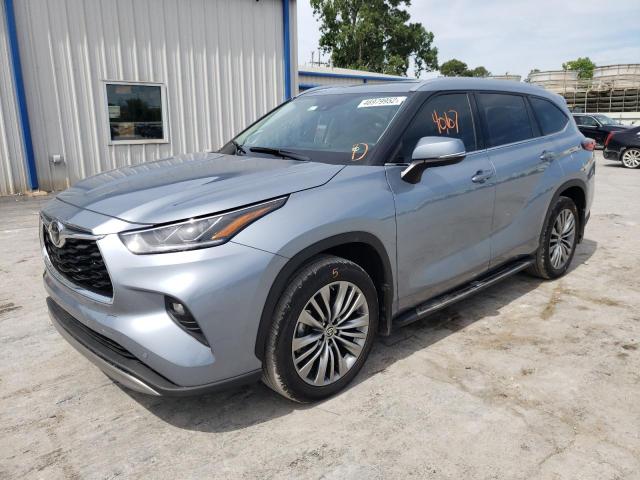 Photo 2 from auction – 2021 TOYOTA HIGHLANDER with VIN 5TDFZRBH5MS097433