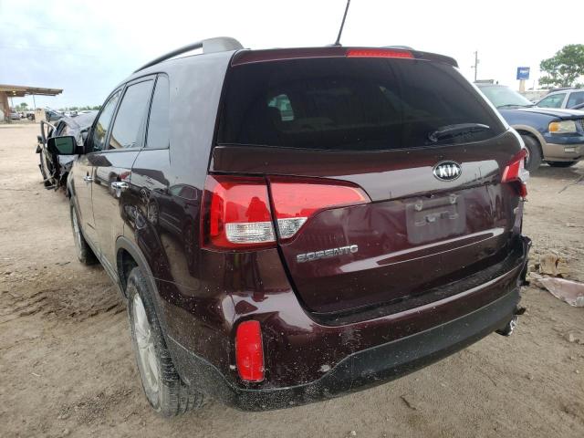Photo 3 from auction – 2015 KIA SORENTO LX with VIN 5XYKT4A69FG647722