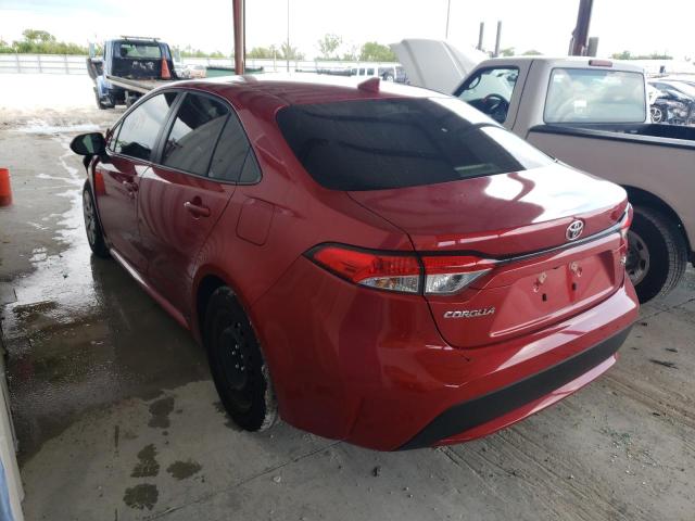 Photo 3 from auction – 2021 TOYOTA COROLLA LE with VIN JTDEPMAE7MJ161092
