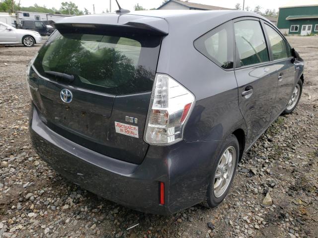 Photo 4 from auction – 2012 TOYOTA PRIUS V with VIN JTDZN3EU4C3164070