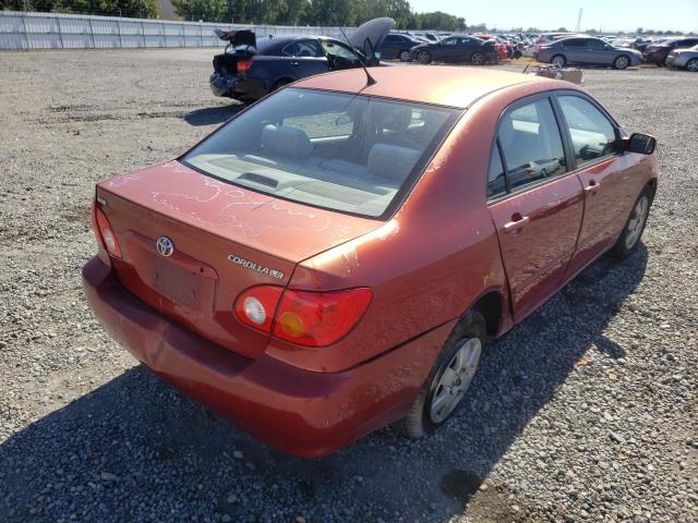 Photo 4 from auction – 2004 TOYOTA COROLLA CE with VIN JTDBR38E542023008