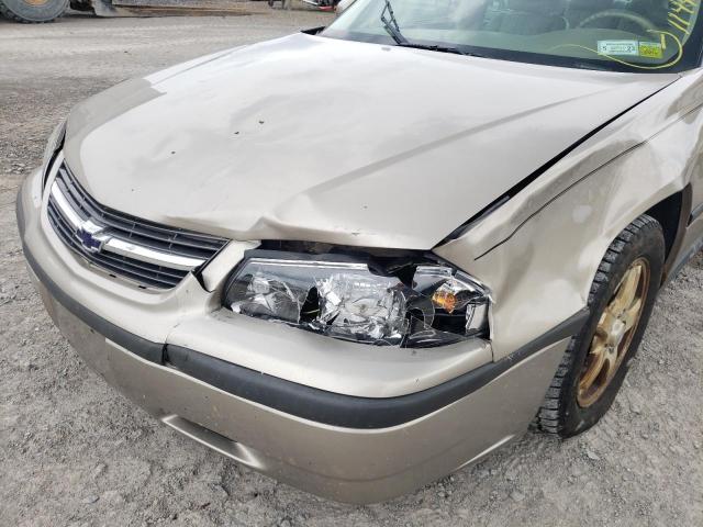 Photo 9 from auction – 2002 CHEVROLET IMPALA with VIN 2G1WF55K929383129