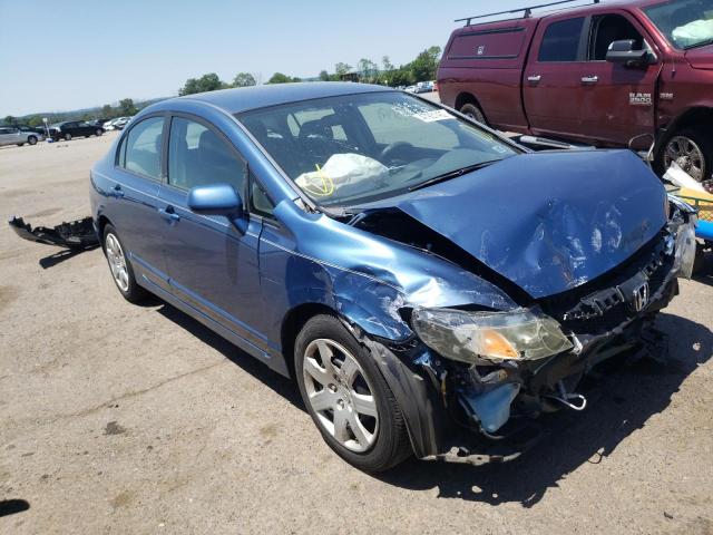 HONDA CIVIC LX 2011 with VIN 19XFA1F58BE037596 - Photo from auction