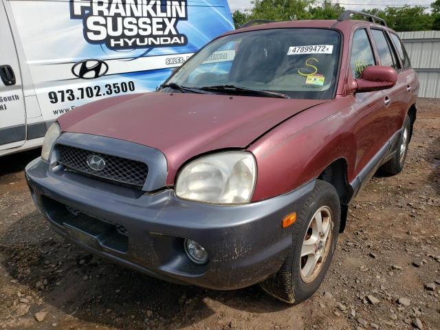 Photo 2 from auction – 2003 HYUNDAI SANTA FE with VIN KM8SC13D43U407154