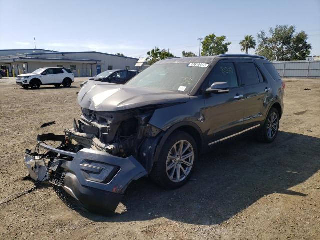 Photo 2 from auction – 2017 FORD EXPL LTD with VIN 1FM5K8F8XHGC38688