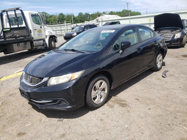 Photo 2 from auction – 2014 HONDA CIVIC LX with VIN 19XFB2F50EE232969