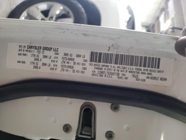 Photo 10 from auction – 2013 RAM 1500 SLT with VIN 1C6RR7LT5DS607198