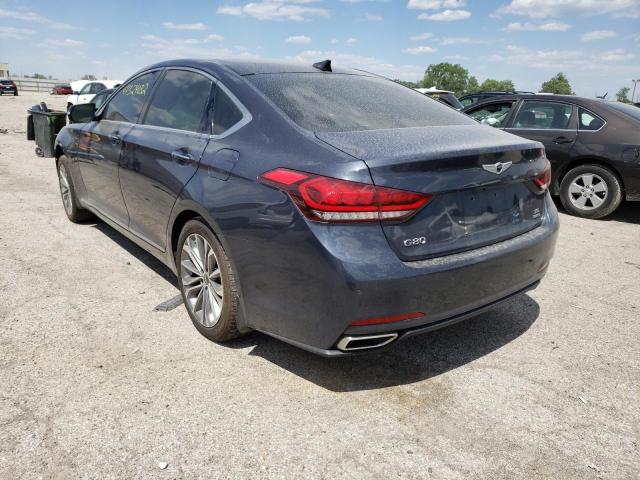 Photo 3 from auction – 2017 GENESIS G80 BASE with VIN KMHGN4JE0HU187614