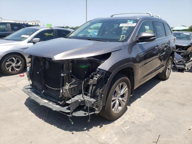 Photo 2 from auction – 2015 TOYOTA HIGHLANDER with VIN 5TDKKRFH6FS056230
