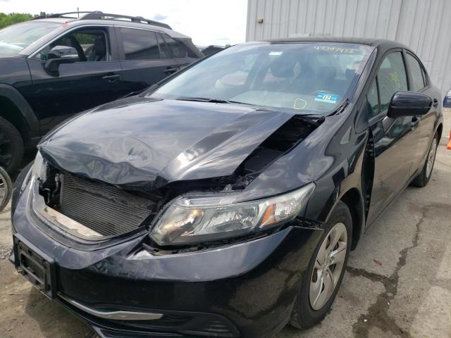 Photo 2 from auction – 2015 HONDA CIVIC LX with VIN 19XFB2F59FE281718