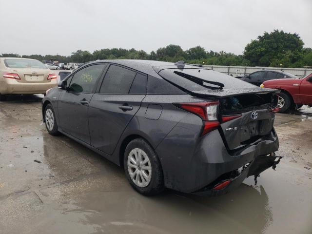 Photo 3 from auction – 2019 TOYOTA PRIUS with VIN JTDKARFU9K3078024