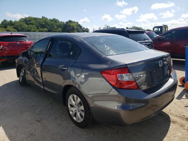 Photo 3 from auction – 2012 HONDA CIVIC LX with VIN 19XFB2F55CE376983