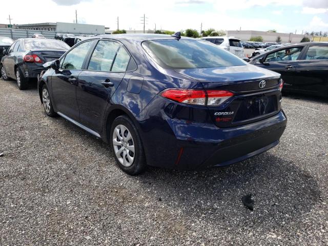 Photo 3 from auction – 2021 TOYOTA COROLLA LE with VIN JTDEPMAE4MJ140779