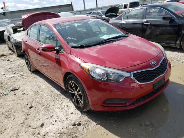 KIA FORTE LX 2015 with VIN KNAFX4A67F5277222 - Photo from auction