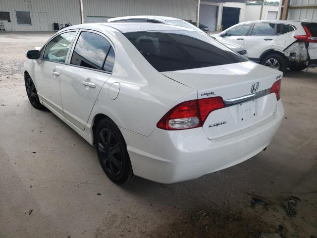 Photo 3 from auction – 2010 HONDA CIVIC LX with VIN 19XFA1F59AE076938
