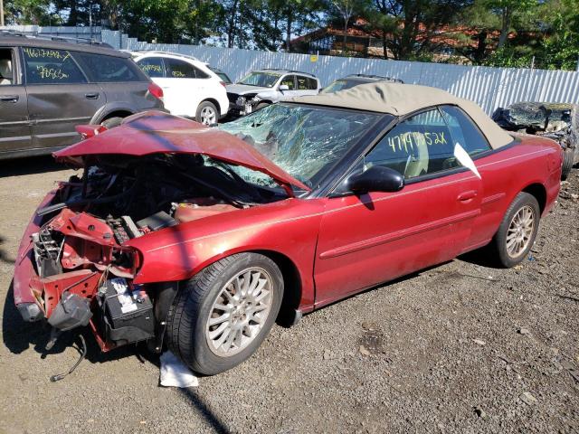 Photo 2 from auction – 2004 CHRYSLER SEBRING LX with VIN 1C3EL55R24N310942