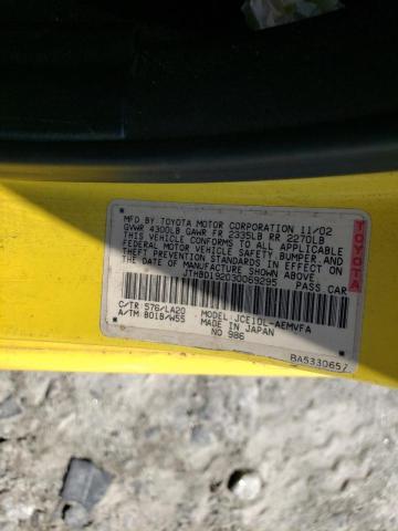 Photo 10 from auction – 2003 LEXUS IS 300 with VIN JTHBD192030069295