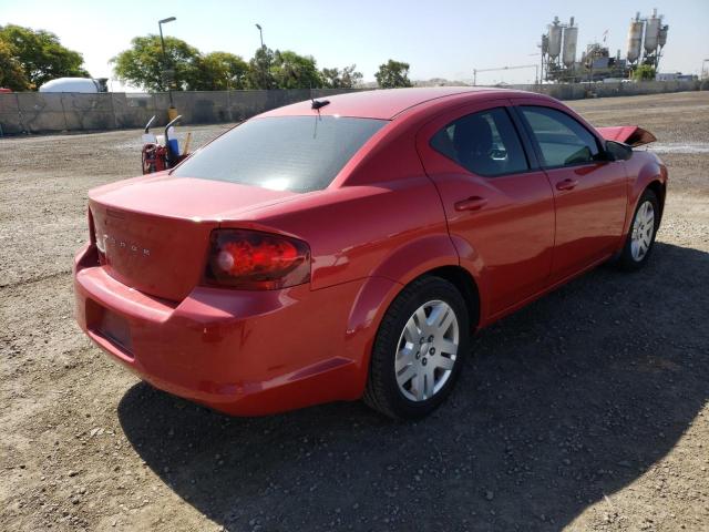 Photo 4 from auction – 2014 DODGE AVENGER SE with VIN 1C3CDZABXEN170077