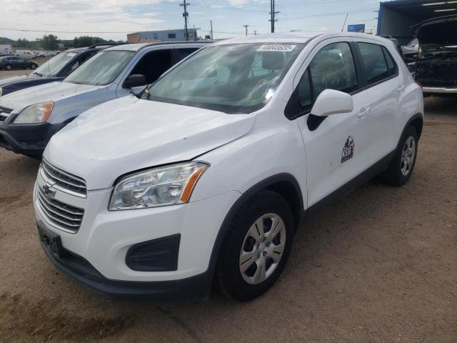 Photo 2 from auction – 2016 CHEVROLET TRAX LS with VIN 3GNCJKSB8GL234539