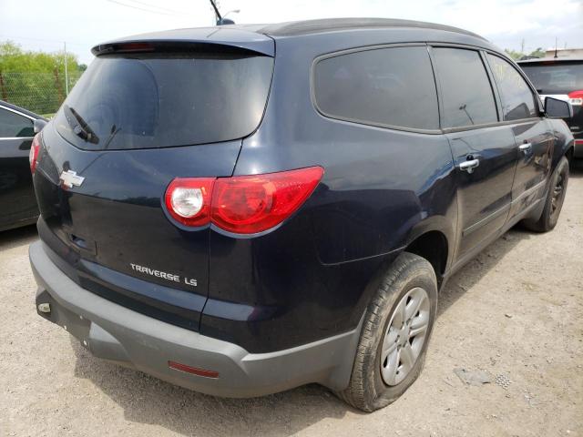 Photo 4 from auction – 2010 CHEVROLET TRAVERSE L with VIN 1GNLREEDXAS122664
