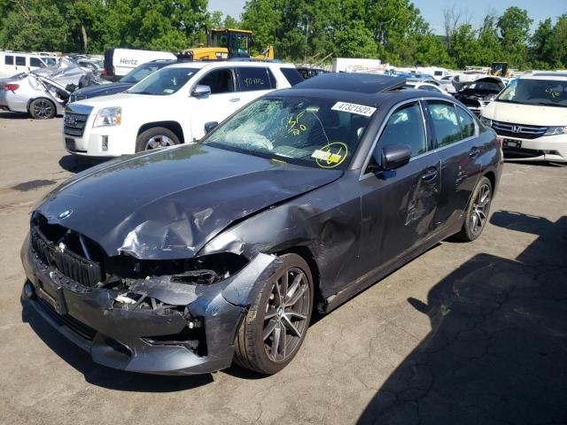 Photo 2 from auction – 2020 BMW 330XI with VIN 3MW5R7J00L8B32752