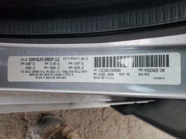 Photo 10 from auction – 2013 CHRYSLER 200 TOURIN with VIN 1C3CCBBB1DN649589