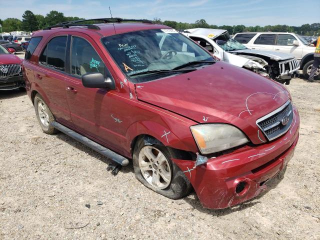 KIA SORENTO EX 2005 with VIN KNDJD733155369225 - Photo from auction