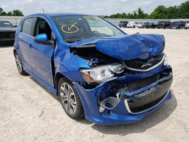 Photo 1 from auction – 2019 CHEVROLET SONIC RS with VIN 1G1JD6SB3K4125072
