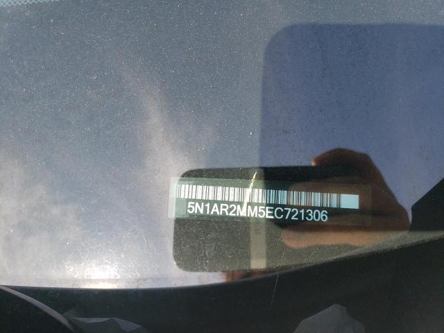 Photo 10 from auction – 2014 NISSAN PATHFINDER with VIN 5N1AR2MM5EC721306