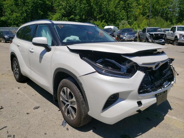 TOYOTA HIGHLANDER 2021 with VIN 5TDHZRBH4MS119981 - Photo from auction