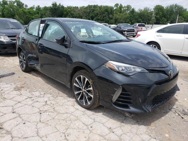 TOYOTA COROLLA L 2018 with VIN 5YFBURHE9JP758136 - Photo from auction