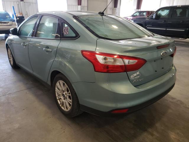 Photo 3 from auction – 2012 FORD FOCUS SE with VIN 1FAHP3F21CL147378