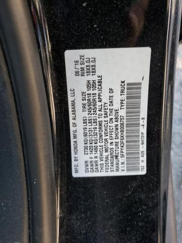 Photo 10 from auction – 2017 HONDA RIDGELINE with VIN 5FPYK3F6XHB006757