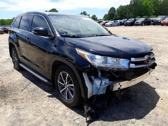Photo 1 from auction – 2019 TOYOTA HIGHLANDER with VIN 5TDKZRFH8KS550823