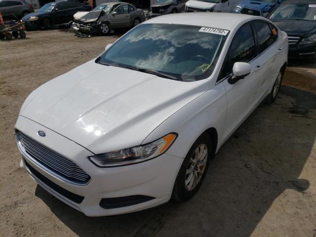 Photo 2 from auction – 2016 FORD FUSION S with VIN 3FA6P0G76GR140420