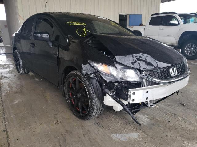 HONDA CIVIC LX 2015 with VIN 19XFB2F5XFE266922 - Photo from auction