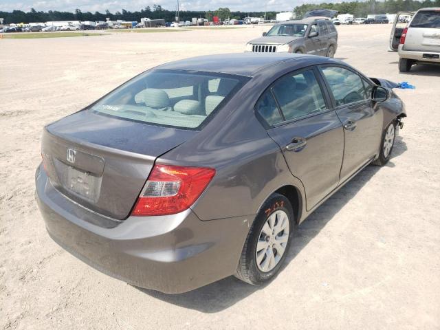 Photo 4 from auction – 2012 HONDA CIVIC LX with VIN 19XFB2F51CE085137