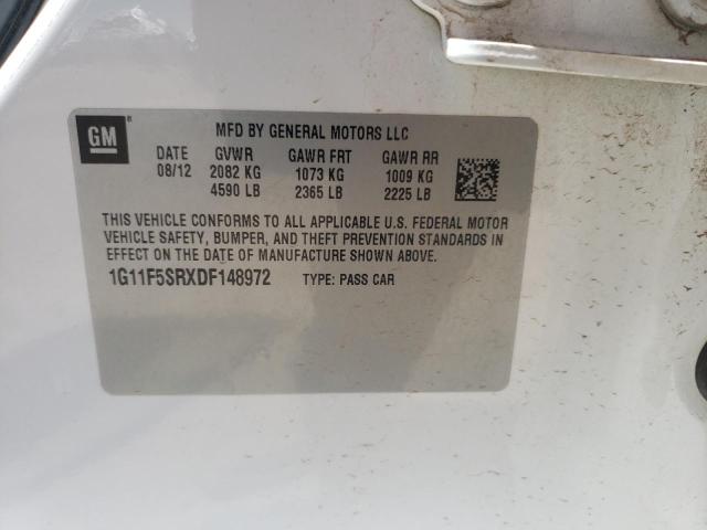 Photo 10 from auction – 2013 CHEVROLET MALIBU 2LT with VIN 1G11F5SRXDF148972