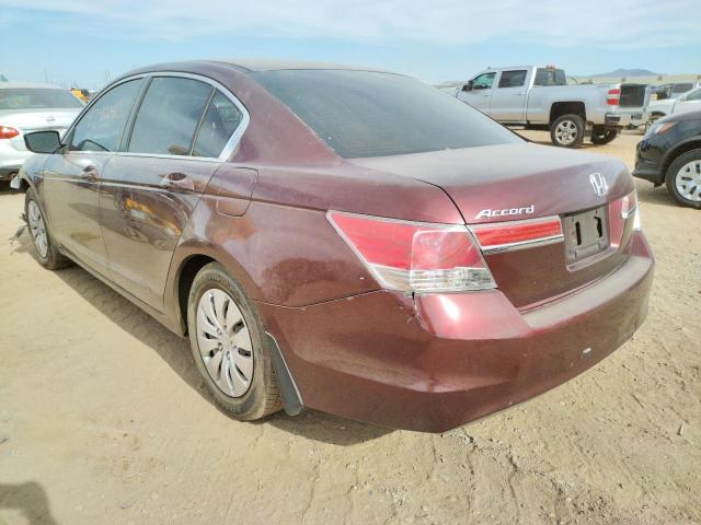 Photo 3 from auction – 2011 HONDA ACCORD LX with VIN 1HGCP2F31BA128879